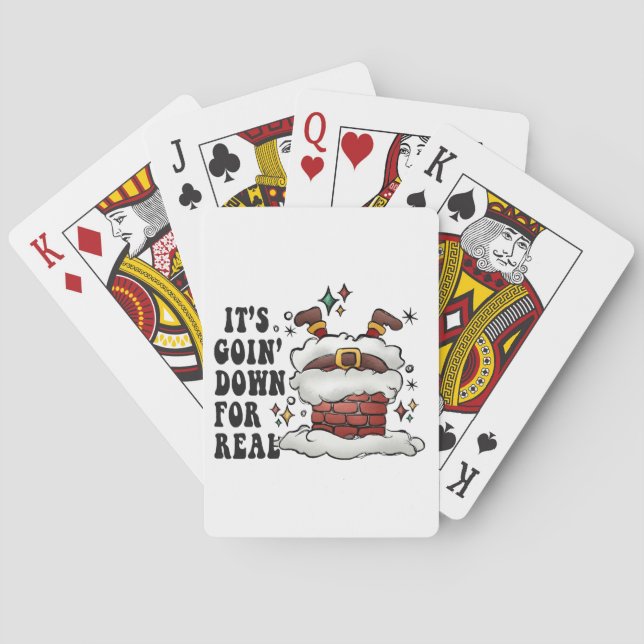 it s going down for real playing cards (Back)