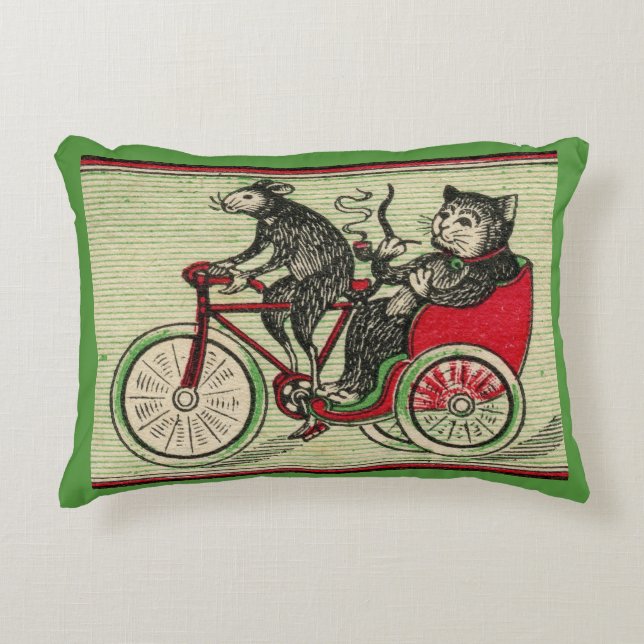 It’s good to be the cat accent pillow (Front)