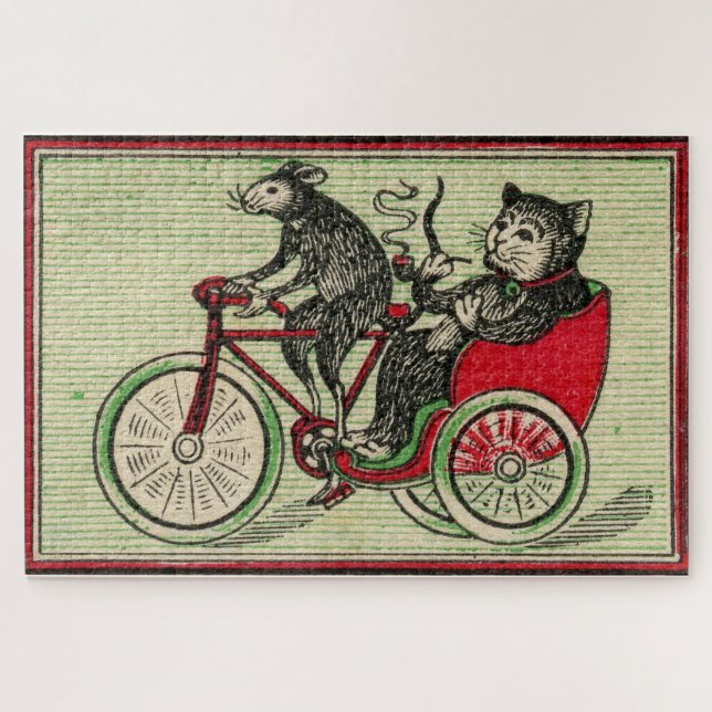 It’s good to be the cat jigsaw puzzle (Horizontal)