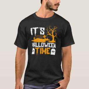 It’s Halloween Time Spooky Graveyard Costume  T-Sh T-Shirt