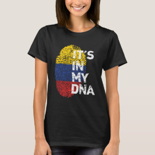 It s In My DNA Colombian Pride Heritage T-Shirt