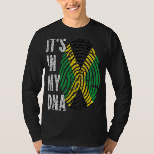 It S In My Dna Jamaica Flag Men Women Kids T-Shirt