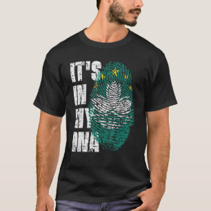 It S In My Dna Macau Flag Macanese T-Shirt