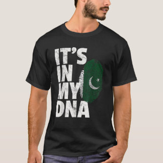 IT S IN MY DNA Pakistan Pakistani Flag Pride Men W T-Shirt