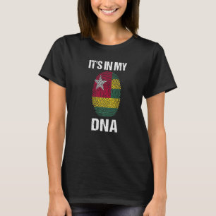 It S In My Dna Togo Flag Togolese Black History T T-Shirt