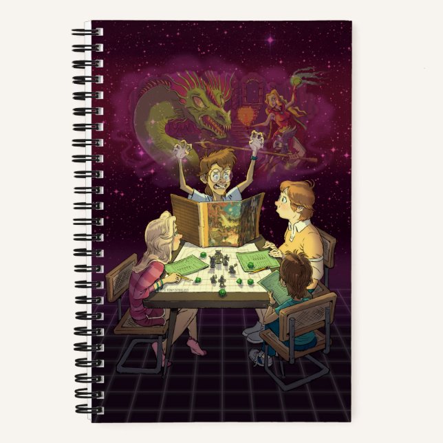 “It’s Just a Fantasy” 5.5 x 8.5" Notebook (Front)