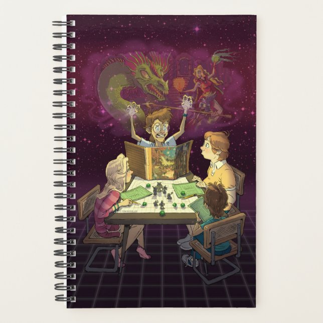 “It’s Just a Fantasy” 5.5 x 8.5" Planner (Front)