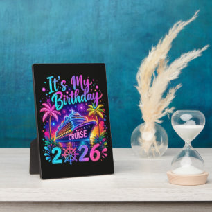 It’s My Birthday Cruise 2026 Plaque