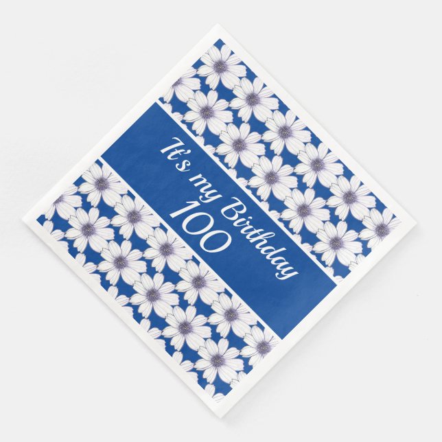 It’s my Birthday Custom Birthday 10 Cm Round Badge Napkin (Corner)