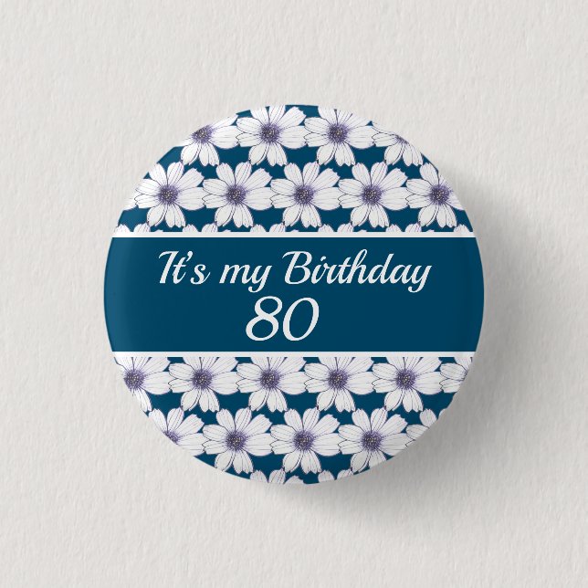 It’s my Birthday Custom Birthday 1 Inch Round Button (Front)
