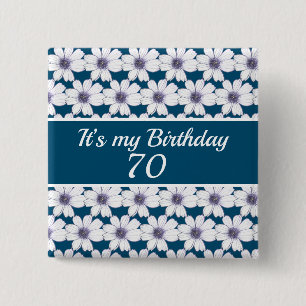 It’s my Birthday Custom Birthday 2 Inch Square Button