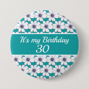 It’s my Birthday Custom Birthday 3 Inch Round Button