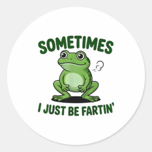 It’s Not Hoarding If It’s Lumber Carpenter Joke Te Classic Round Sticker