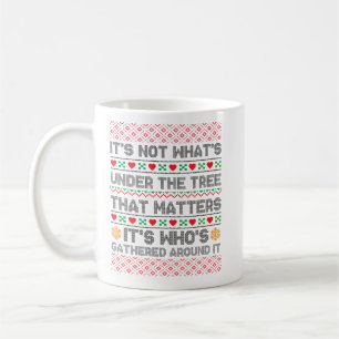 It’s Not What’s Under the Merry Christmas Coffee Mug