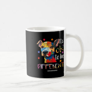 It’s Ok To Be Different - Autism Awareness Dog Coffee Mug