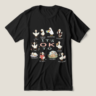 It’s Ok To Be Different Autism Goose , Neurodivers Tri-Blend Shirt