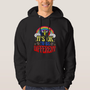 It S Ok To Be DifferentAutism Awareness Crayons Hoodie