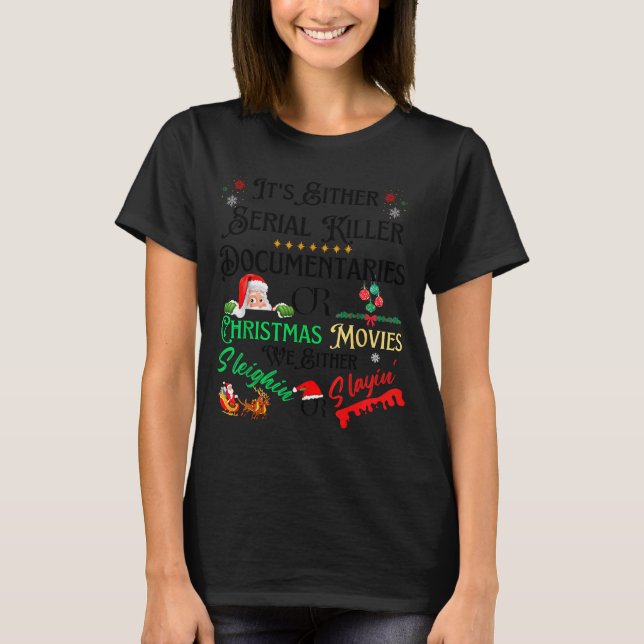 It’s Penguin-ing To Look A Lot Like Christmas Peng T-Shirt (Front)