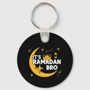 It’s Ramadan Bro Happy Fasting Islamic Crescent  Keychain