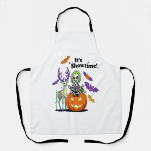 It’s Showtime Funny Halloween Apron