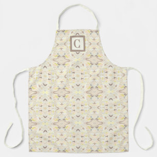 It’s So Ivory Geometric Abstract Pattern  Apron