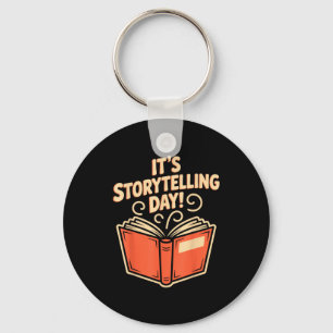 It’s Storytelling Day Writing Creative Narrator St Keychain