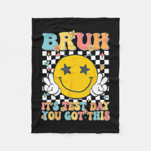 It’s Test Day You Got This Testing Day Teacher Kid Fleece Blanket