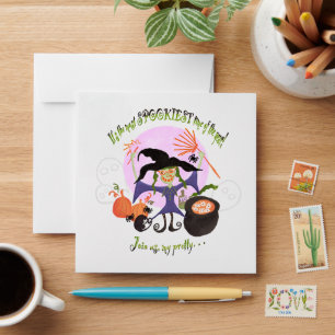 “It’s the most SPOOKIEST time of the year!”  Envelope