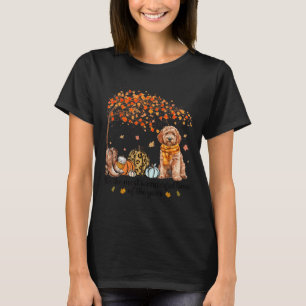 It’s The Most Wonderful Time Goldendoodle Pumpkins T-Shirt