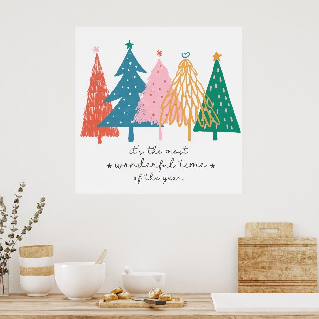It’s the most wonderful time of the year Christmas Poster (Kitchen)