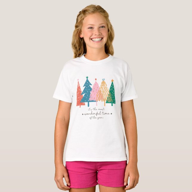 It’s the most wonderful time of the year Christmas T-Shirt (Front Full)