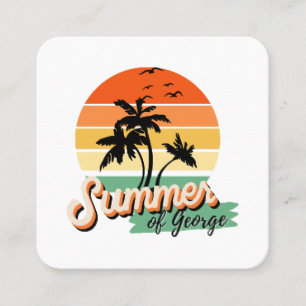 It s The Summer Of George Square Business Card