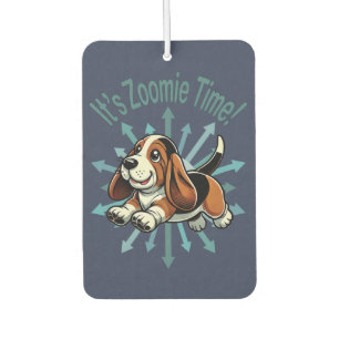 It’s Zoomie Time Basset Hound Air Freshener