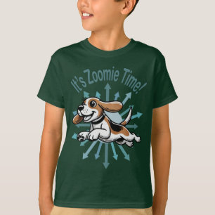 It’s Zoomie Time Beagle T-Shirt