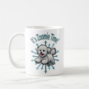 It’s Zoomie Time Bichon Frise Coffee Mug