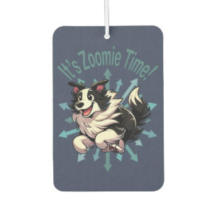 It’s Zoomie Time Border Collie Air Freshener