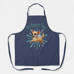 It’s Zoomie Time Chihuahua Apron