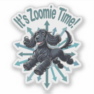 It’s Zoomie Time Cocker Spaniel