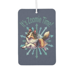 It’s Zoomie Time Collie Air Freshener