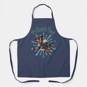 It’s Zoomie Time Doberman Pincher Apron