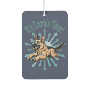 It’s Zoomie Time German Shepherd Air Freshener