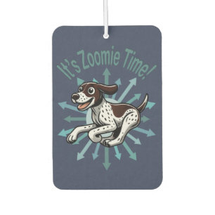 It’s Zoomie Time German Shorthaired Pointer Air Freshener