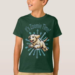 It’s Zoomie Time Golden Lab T-Shirt