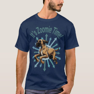 It’s Zoomie Time Great Dane T-Shirt