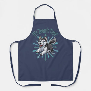 It’s Zoomie Time Husky Apron