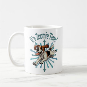 It’s Zoomie Time Medium Beagle Mutt Coffee Mug