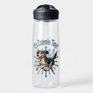 It’s Zoomie Time Medium Mutt Water Bottle