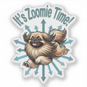 It’s Zoomie Time Pekingese