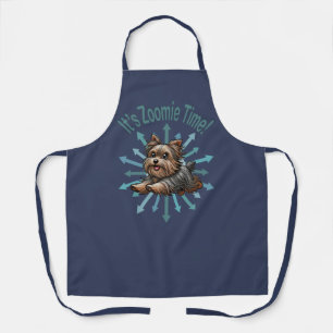 It’s Zoomie Time Yorkshire Terrier Apron