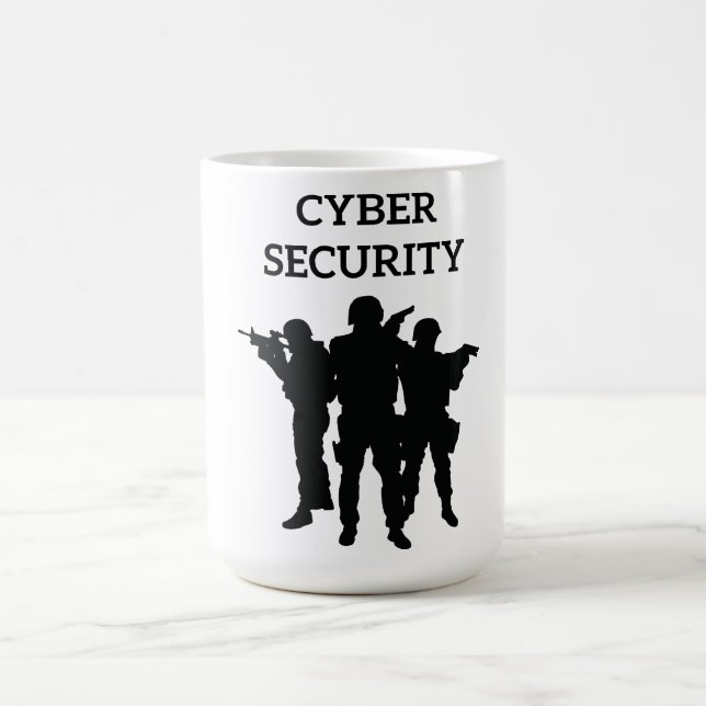 IT Security: The Digital Defence Squad Coffee Mug (Center)